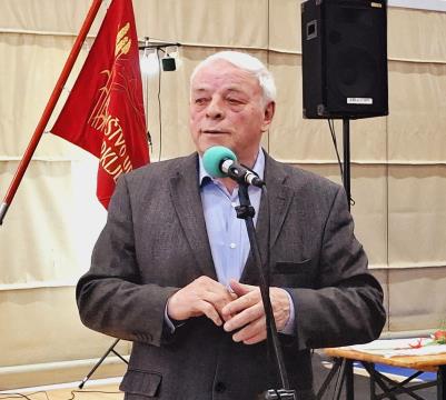 Posebno zahvalo je izrekel upokojencem župan Občine Cerklje Franc Čebulj